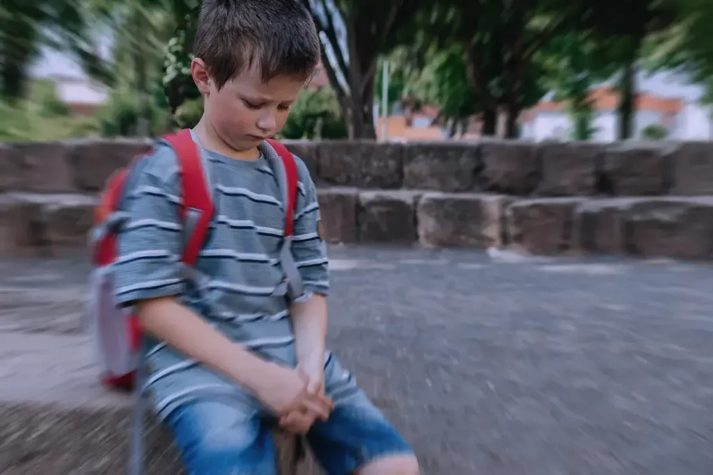 bambino triste